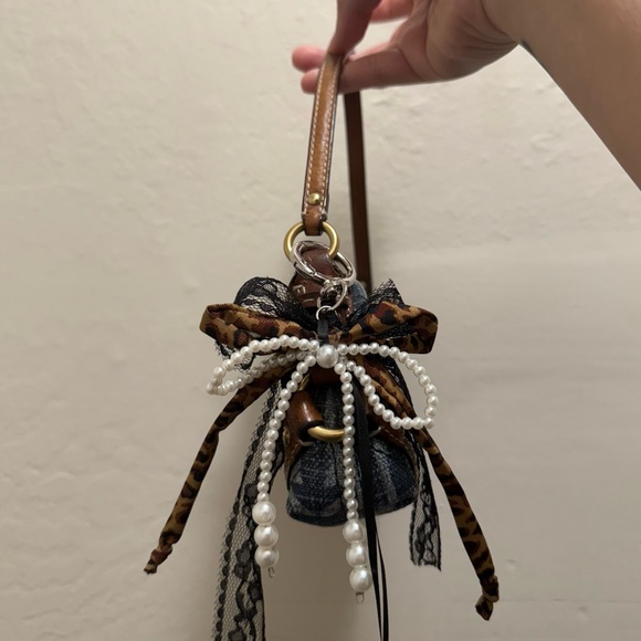 y2k coach denim mini bag - Picture 4 of 5